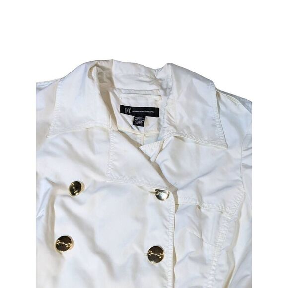 INC International Concepts vintage mid length trench. Size XL - Picture 7 of 10